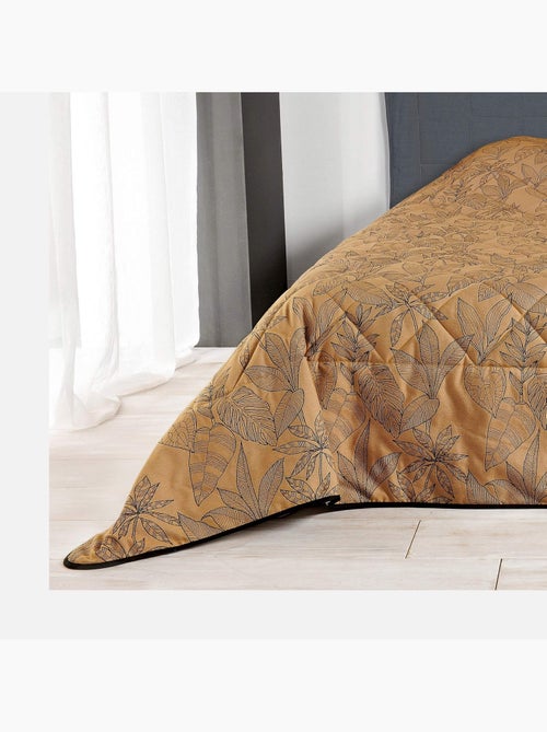 Jeté de lit aux feuilles stylisées - Kiabi Jeté de lit aux feuilles stylisées - Kiabi