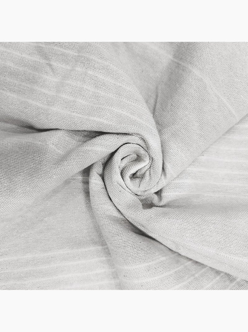 Jeté de lit, canapé, plaid ADELE par Soleil d'ocre Blanc - Kiabi