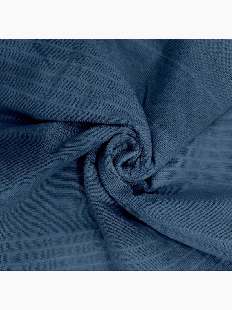 Jeté de lit, canapé, plaid ADELE par Soleil d'ocre Bleu - Kiabi