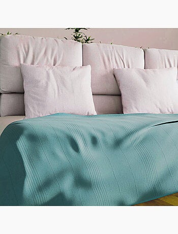 Jeté de lit, canapé, plaid ADELE par Soleil d'ocre