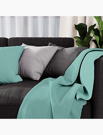 Jeté de lit, canapé, plaid ADELE par Soleil d'ocre