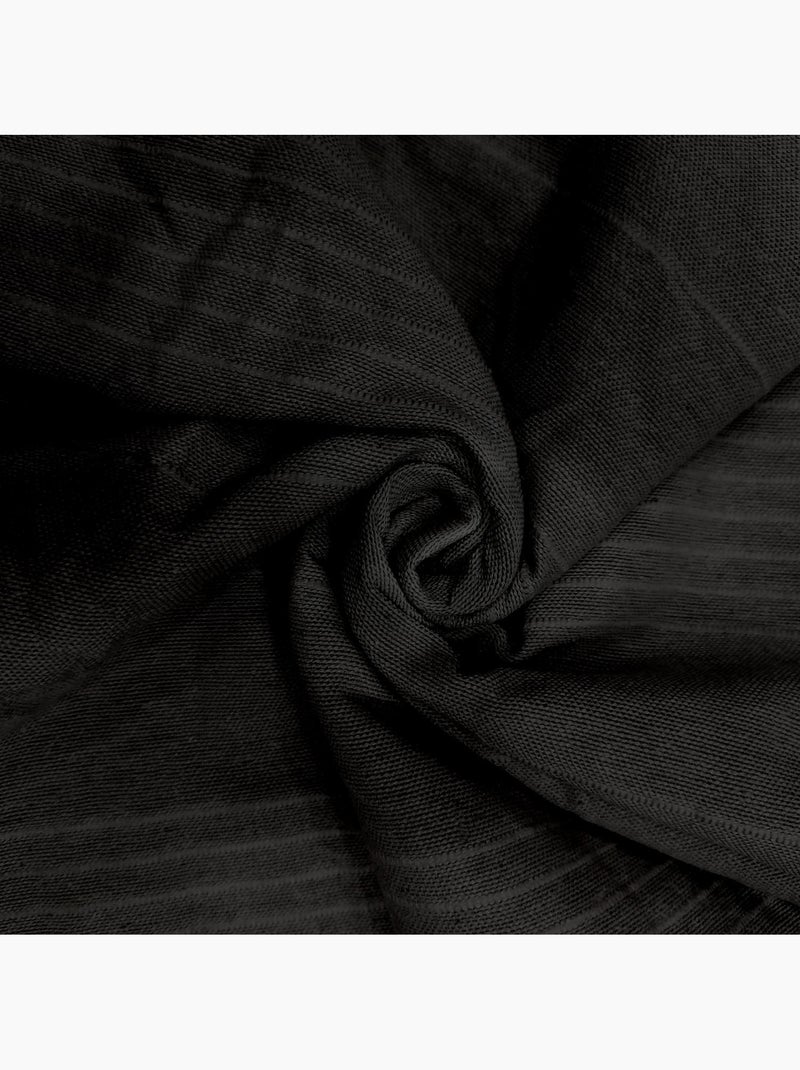 Jeté de lit, canapé, plaid ADELE par Soleil d'ocre gris anthracite - Kiabi