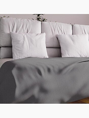 Jeté de lit, canapé, plaid ADELE par Soleil d'ocre