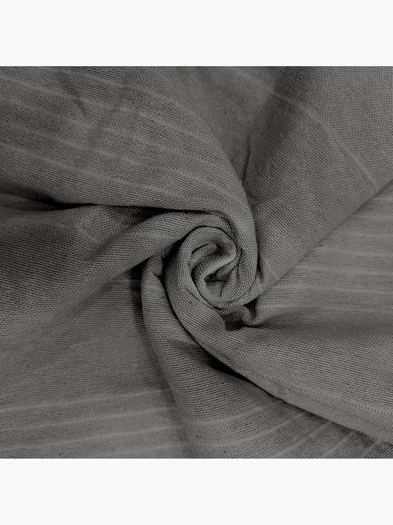 Jeté de lit, canapé, plaid ADELE par Soleil d'ocre Gris - Kiabi