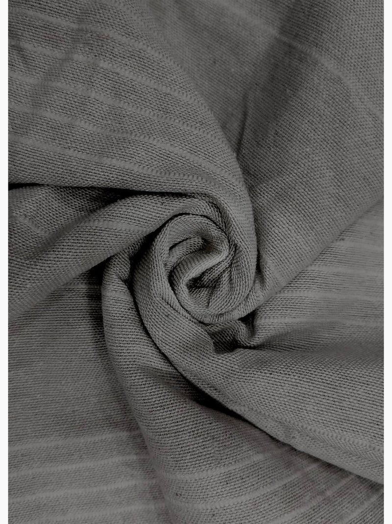 Jeté de lit, canapé, plaid ADELE par Soleil d'ocre Gris - Kiabi