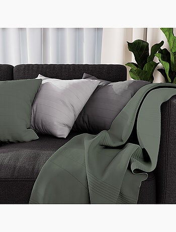 Jeté de lit, canapé, plaid ADELE par Soleil d'ocre