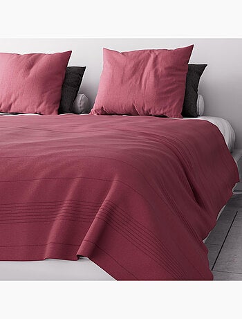 Jeté de lit, canapé, plaid ADELE par Soleil d'ocre