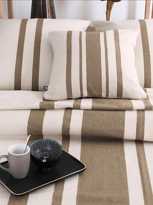Jeté de Lit coton épais Rustique - Kiabi Jeté de Lit coton épais Rustique - Kiabi