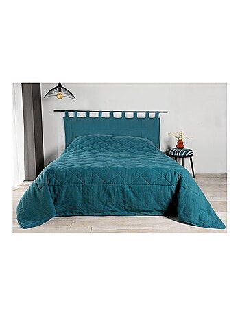 Jeté de lit en 100% lin