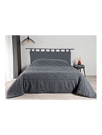 Jeté de lit en 100% lin