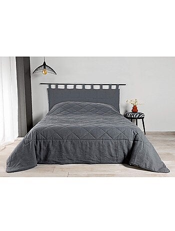 Jeté de lit en 100% lin