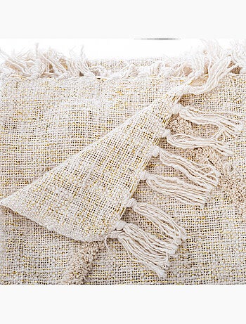 Jeté de lit en coton SHINE