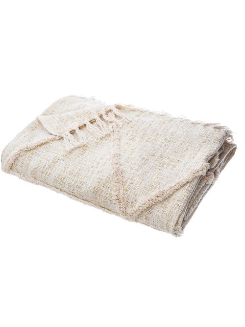 Jeté de lit en coton SHINE - Kiabi