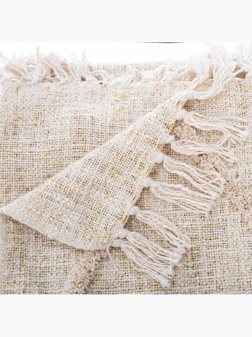 Jeté de lit en coton SHINE - Kiabi
