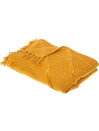 Jeté de lit en coton tufté INCA