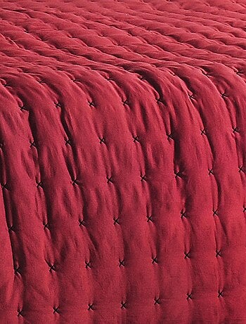 Jeté de lit matelassé et uni