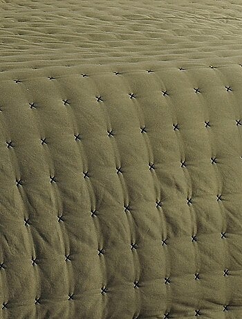 Jeté de lit matelassé et uni