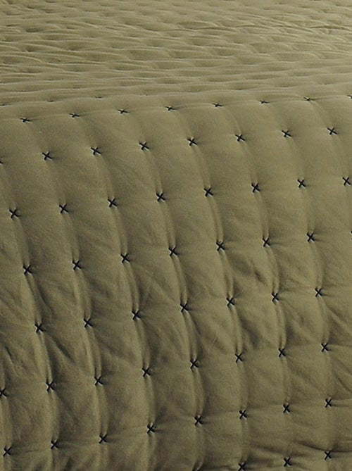 Jeté de lit matelassé et uni - Kiabi