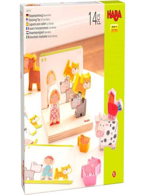 Jeu à empiler 3D A la ferme - Kiabi