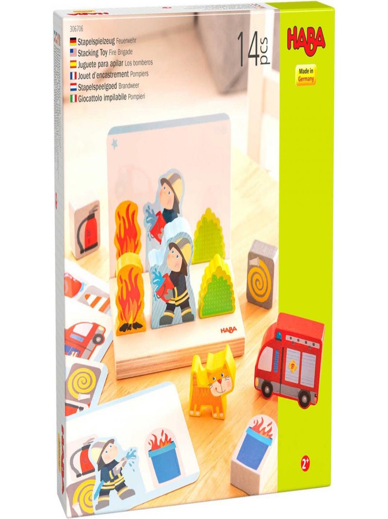 Jeu à empiler 3D Pompiers N/A - Kiabi