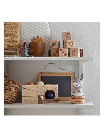 Jeu à empiler en bois Lapin en Bois