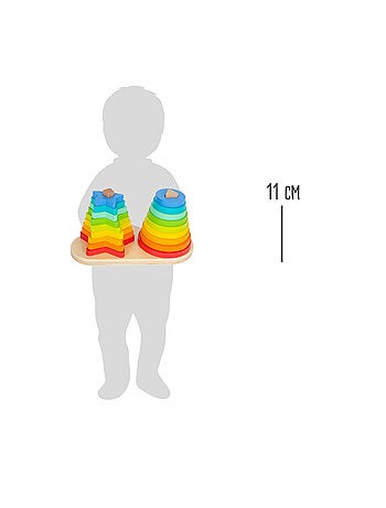 Jeu à encastrer Arc-en-ciel