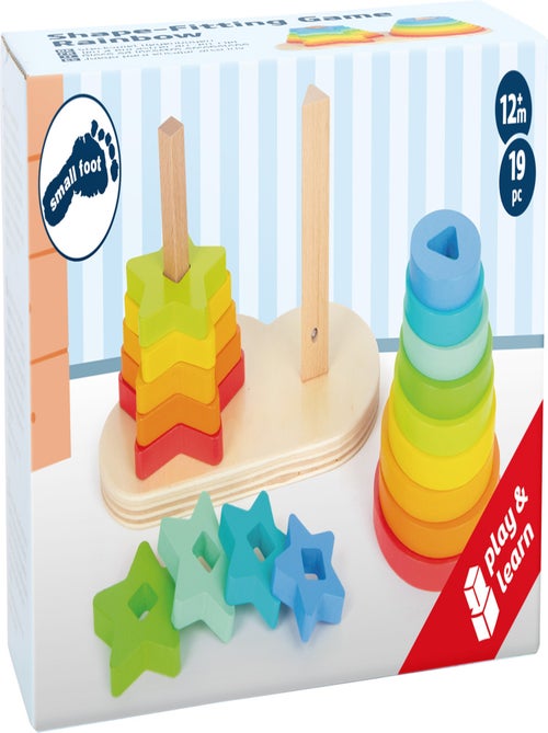 Jeu à encastrer Arc-en-ciel - Kiabi