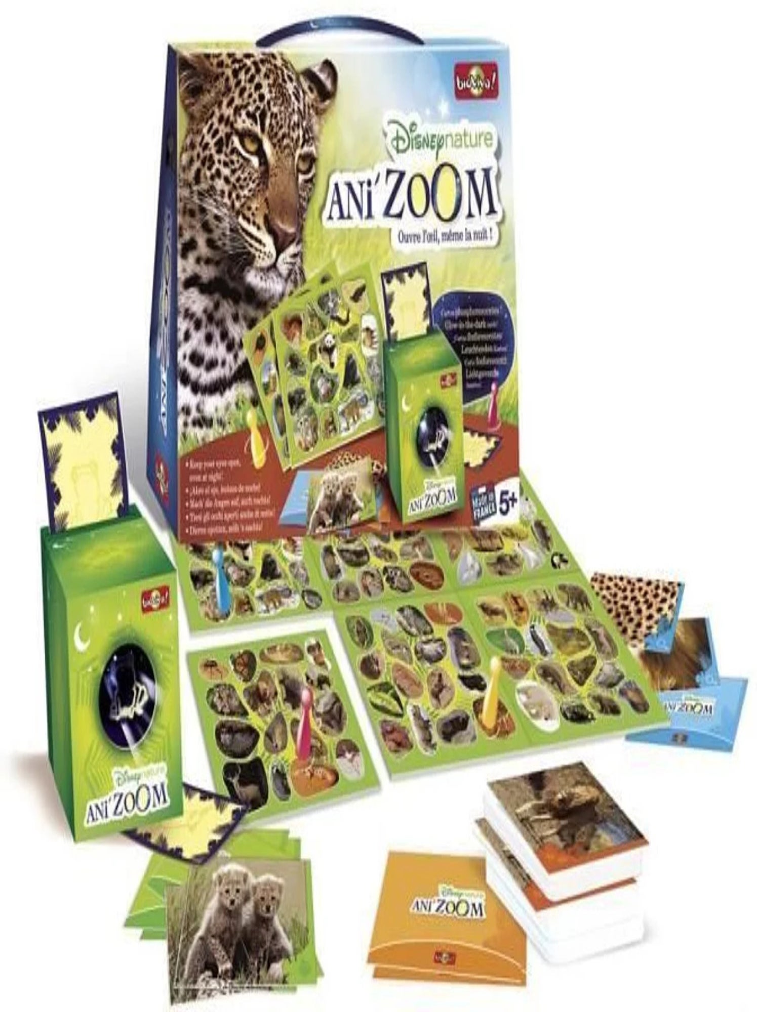 Bioviva - Il Torneo Gioco Da Tavolo - Scopri La Diversità Degli Animali - Da 1 A 4 Giocatori - 7+ Anni - Prodotto In Francia