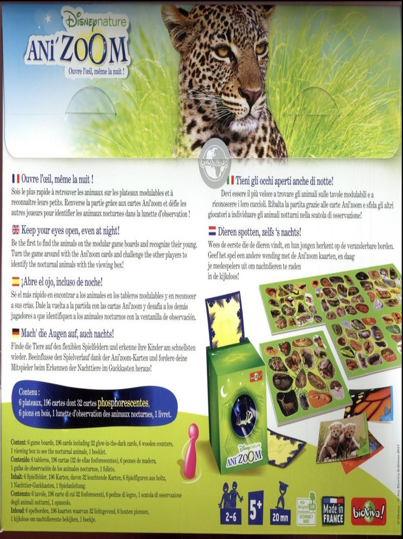 Jeu Ani'zoom Disney Nature - Bioviva Multicolore - Kiabi