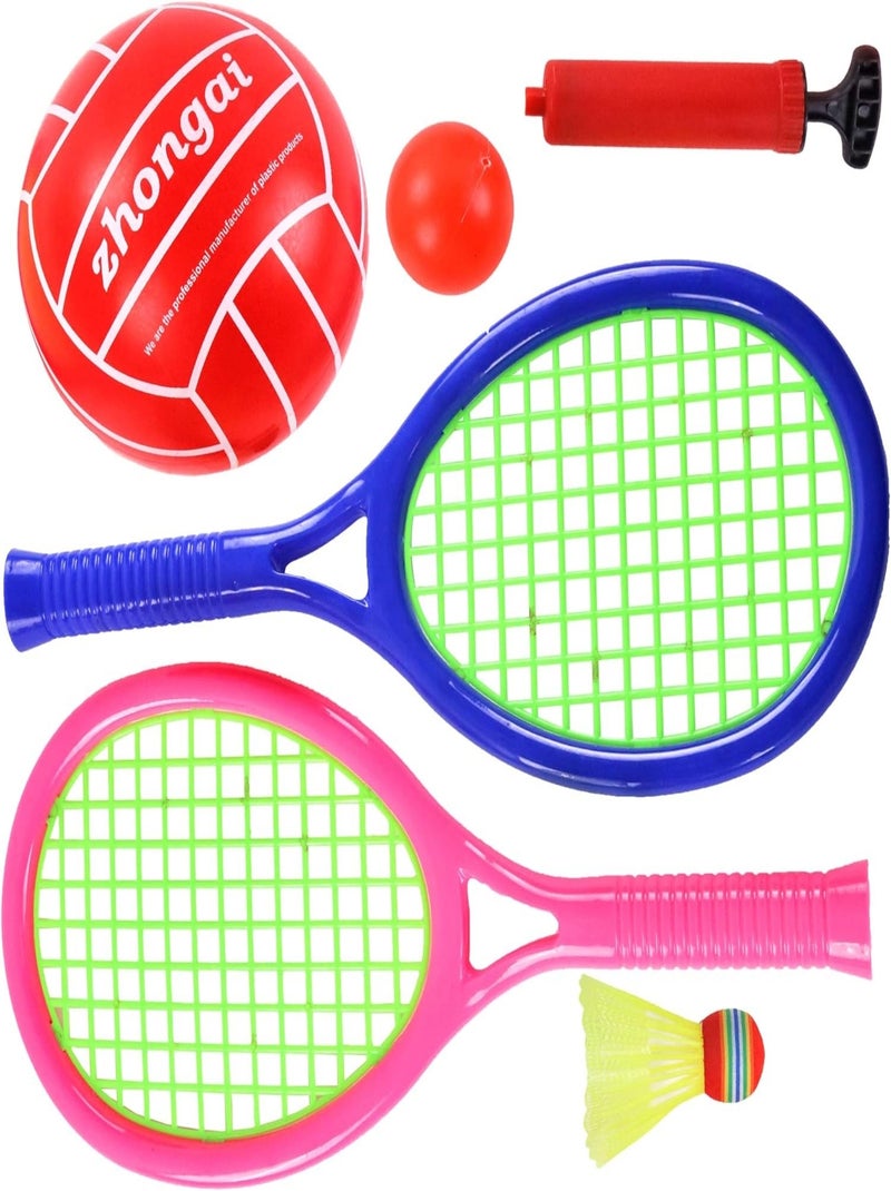 Jeu Badminton Et Volley Ball - Mgm Multicolore - Kiabi