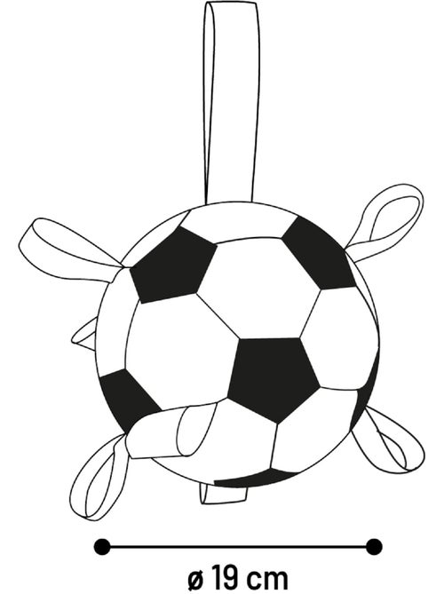 Jeu Ballon de football pour chien Towa - Kiabi
