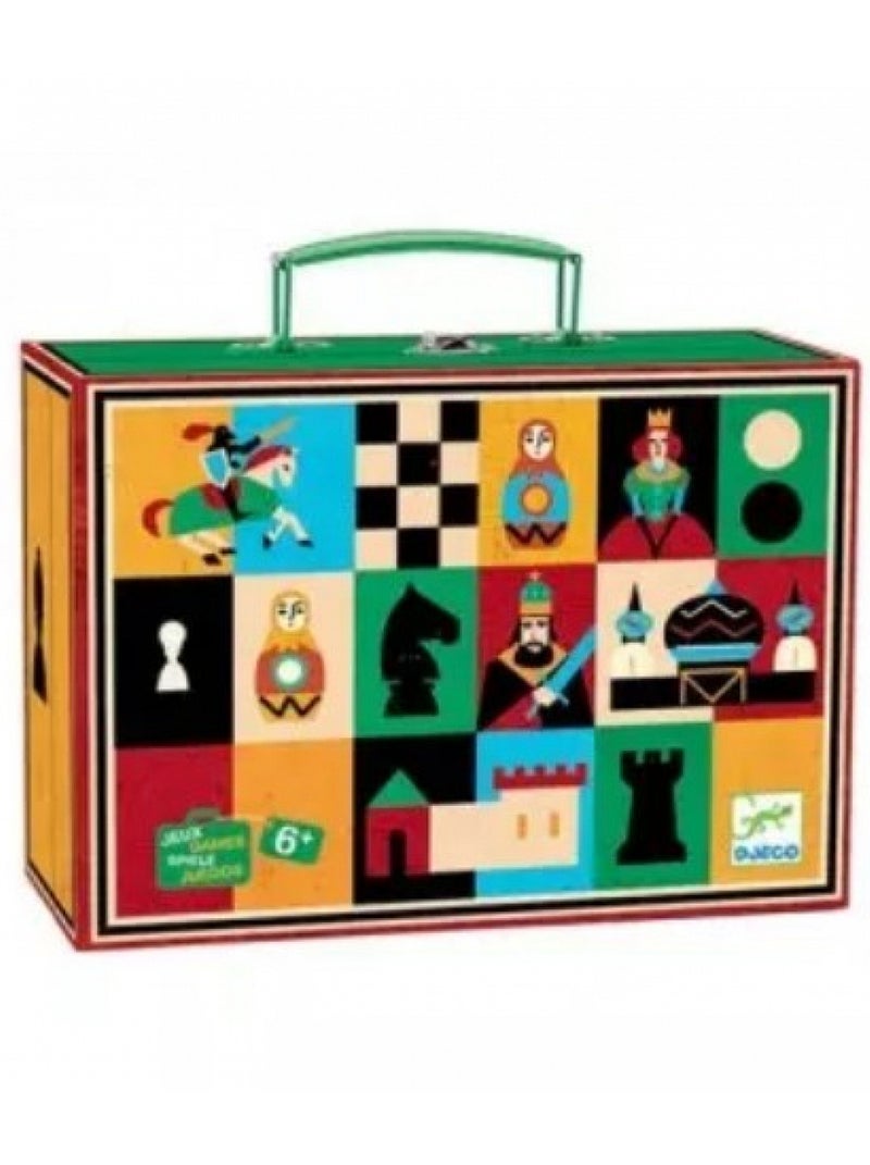 Jeu Classique Echecs Et  Dames N/A - Kiabi