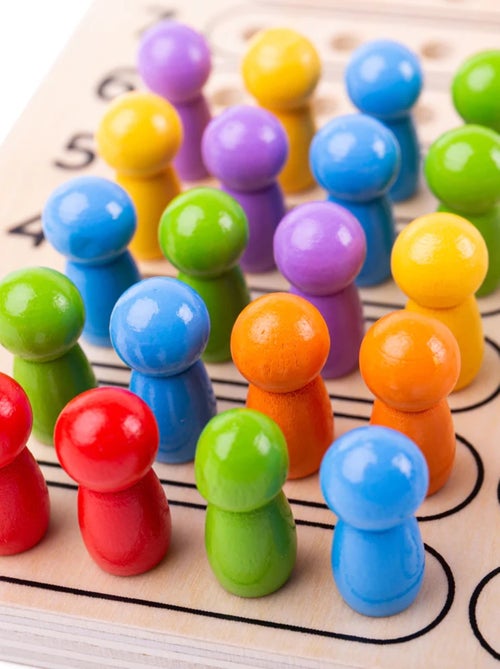 Jeu code secret en bois - Kiabi