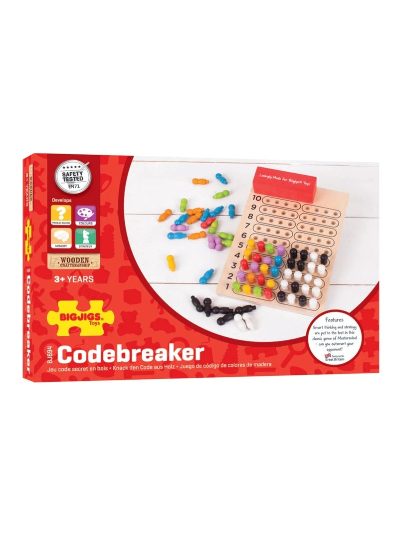 Jeu code secret en bois Beige - Kiabi
