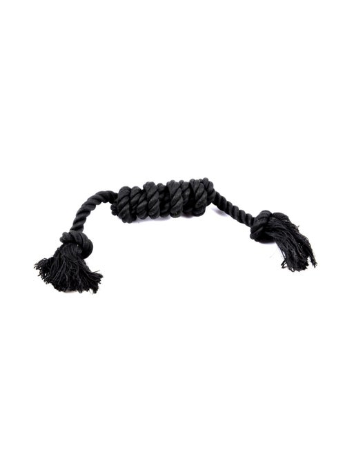 Jeu corde multi noeuds noir pour chien - Kiabi