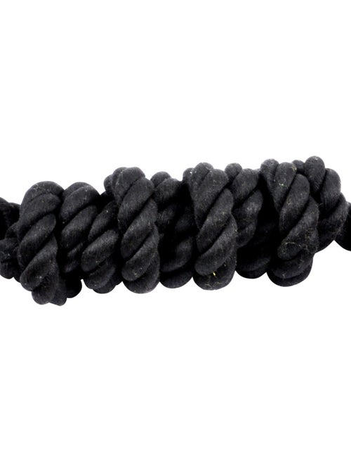 Jeu corde multi noeuds noir pour chien - Kiabi