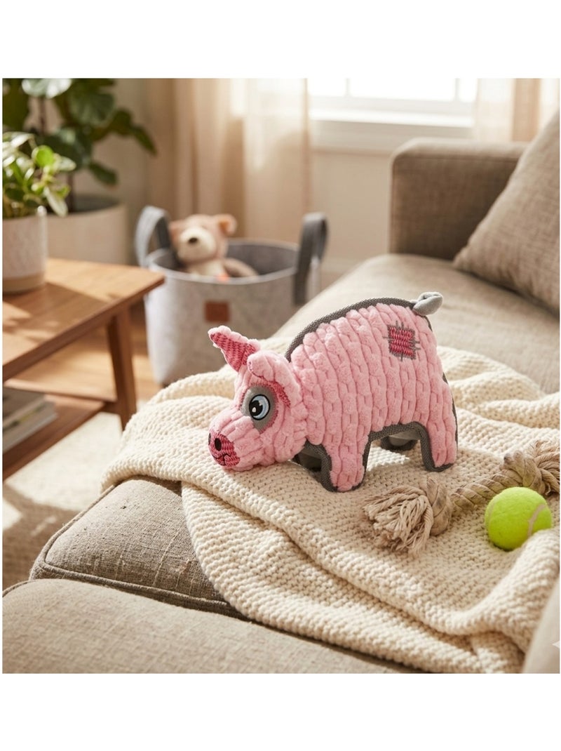 Jeu couineur cochon pour chien 16 x 24 cm Rose - Kiabi