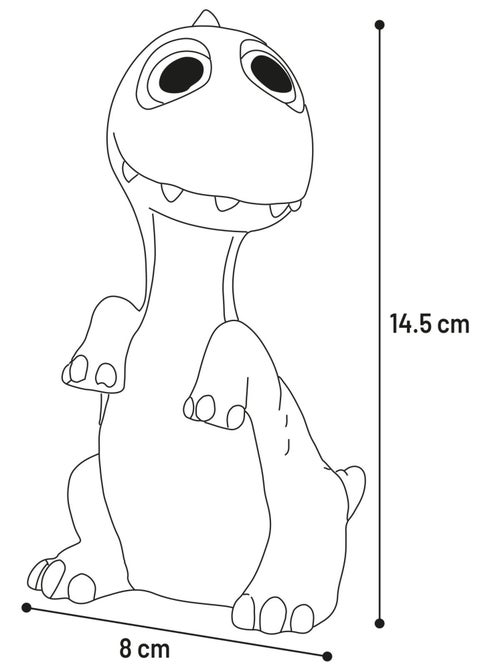 Jeu couineur Una le dinosaure - Kiabi