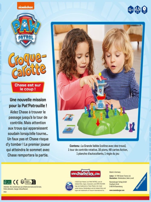 Jeu Croque Carotte Pat'Patrouille - Kiabi