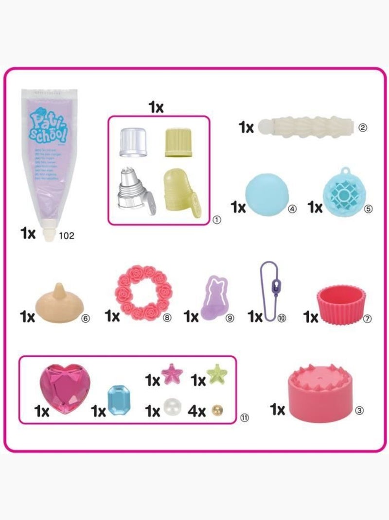 Jeu culinaire - epoch 32332 - le kit de décoration violet Violet - Kiabi