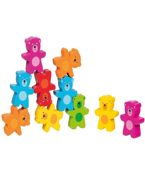 Jeu d'adresse oursons colorés - Kiabi