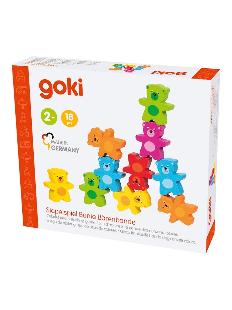 Jeu d'adresse oursons colorés Rouge - Kiabi