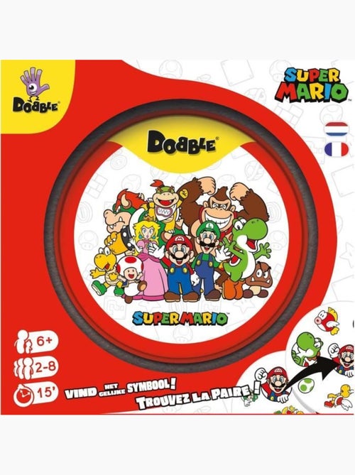 Jeu d’ambiance - Nintendo - Dobble : Super Mario - 2 joueurs ou plus - 6 ans et plus - Multicolore - Kiabi