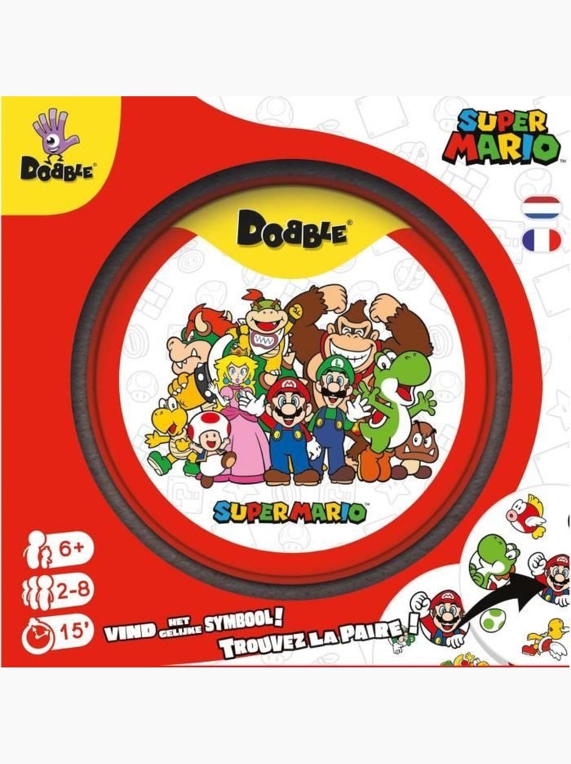 Jeu d’ambiance - Nintendo - Dobble : Super Mario - 2 joueurs ou plus - 6 ans et plus - Multicolore Jaune - Kiabi