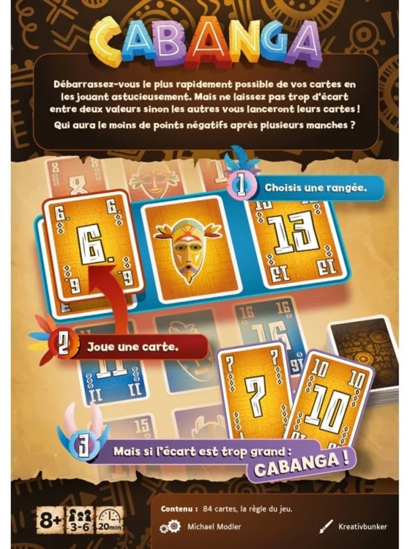 Jeu d'ambiance Cabanga Marron - Kiabi