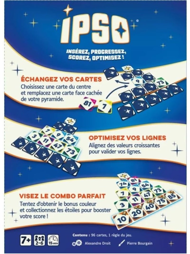 Jeu d'ambiance ipso Bleu - Kiabi