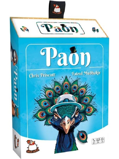 Jeu d'ambiance paon - Kiabi