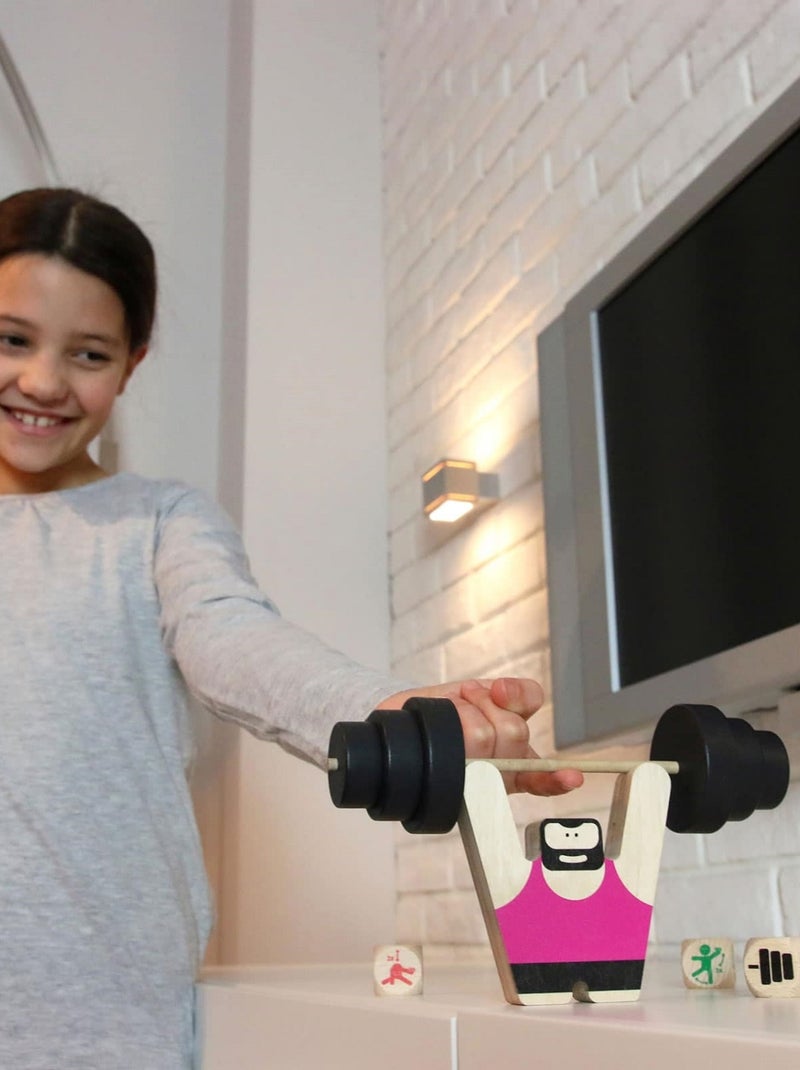 Jeu d'ambiance Woody Builder Rose - Kiabi