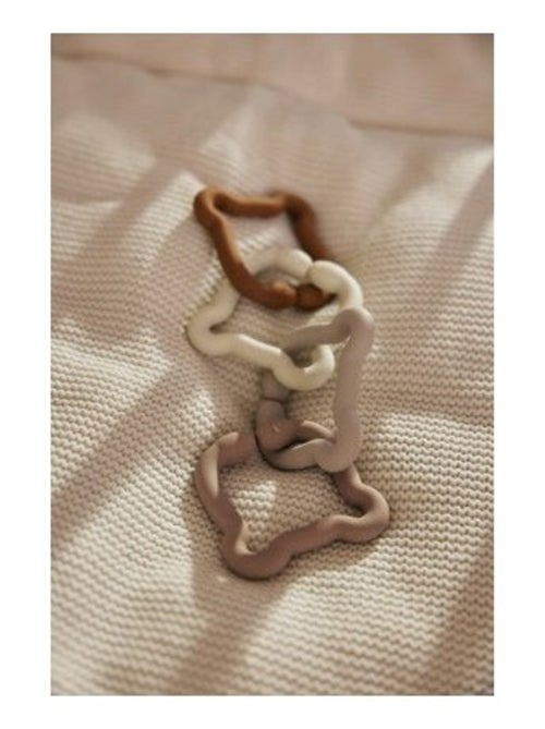 Jeu d'anneaux Silicone Teddy Bear en Silicone Jollein - Kiabi