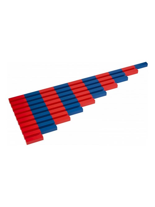 Jeu d'apprentissage Bâtons de chiffres jeu Montessori - Kiabi